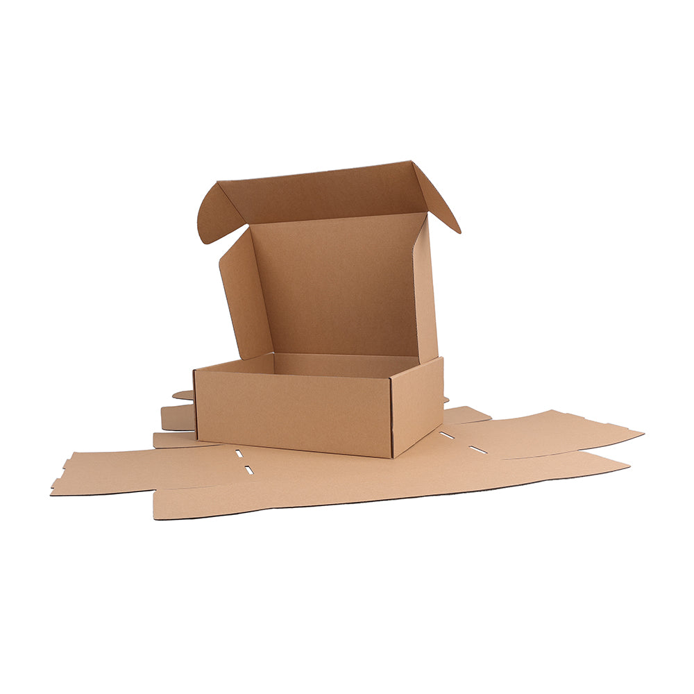 310 x 230 x 105mm A4 Tuck Front Brown Mailing Box B394