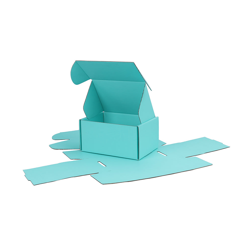 Full Mint Blue Tuck Mailing Box 150 x 100 x 75mm B313