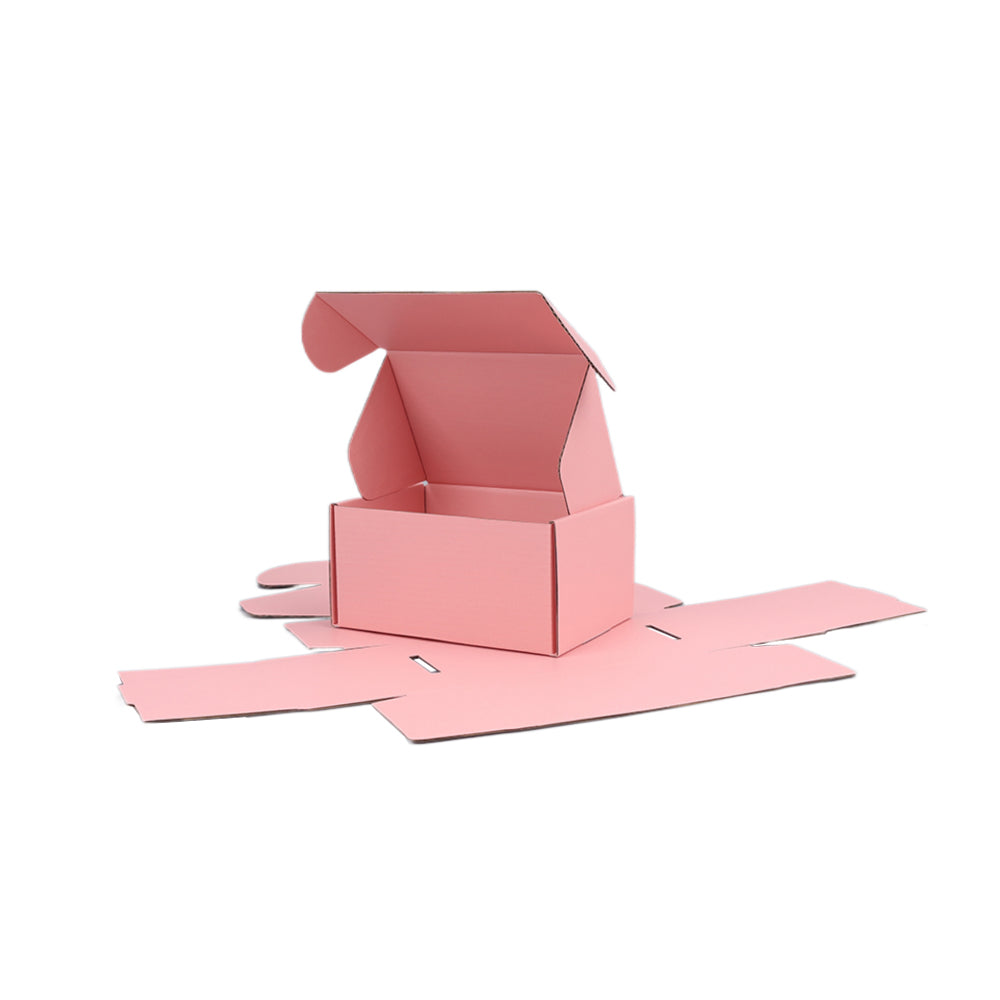 150 x 100 x 75mm Premium Tuck Full Rose Pink Mailing Box B308