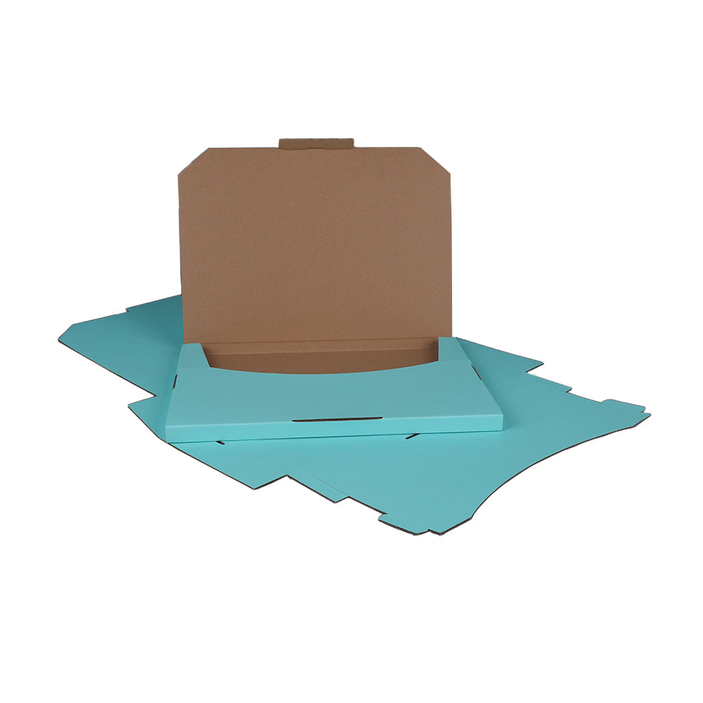 310 x 220 x 16mm A4 Superflat Mint Blue Postal Box B350