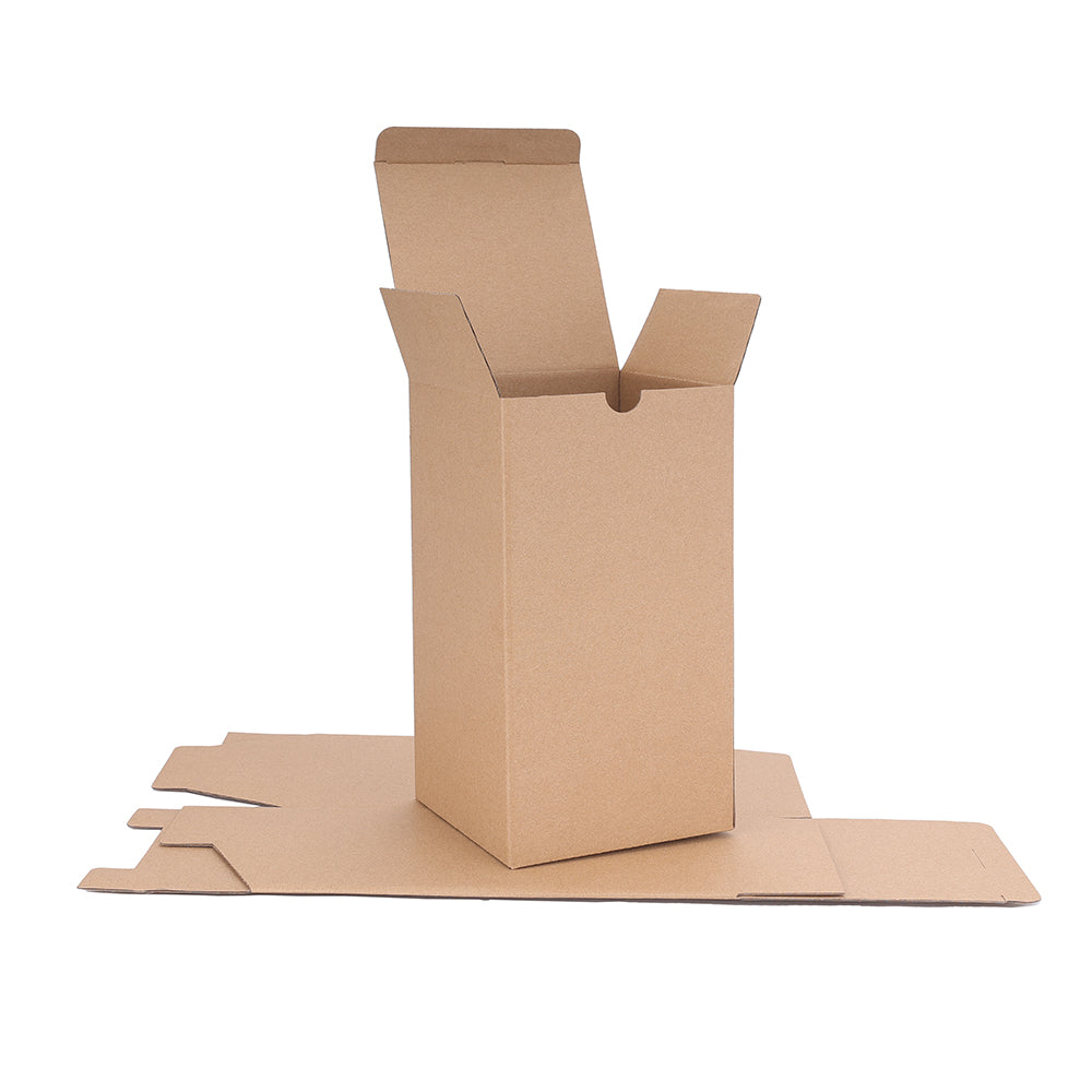 Candle Box 120 x 120 x 220mm Brown B429