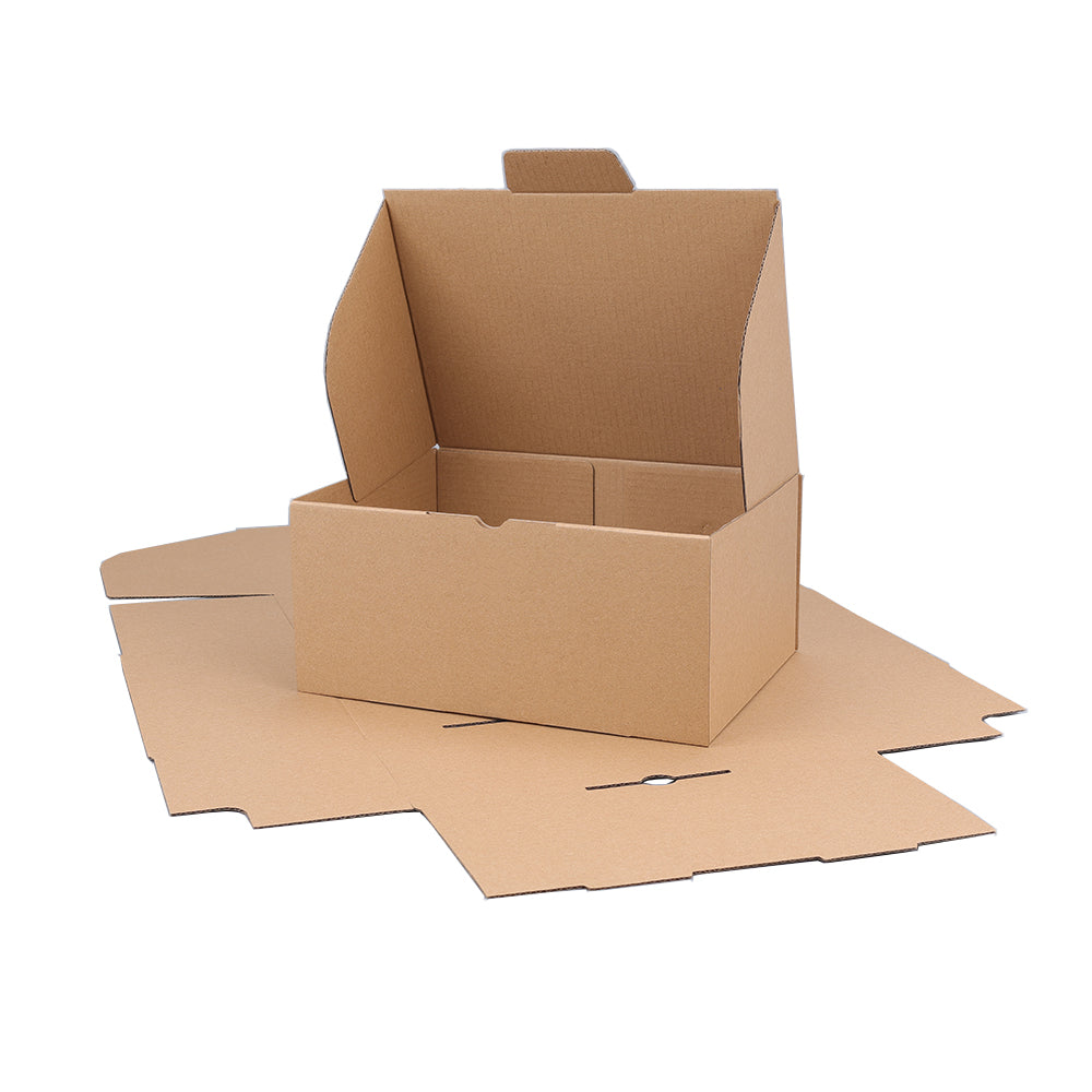 220 x 160 x 100mm A5 Die cut Brown Mailing Box B136