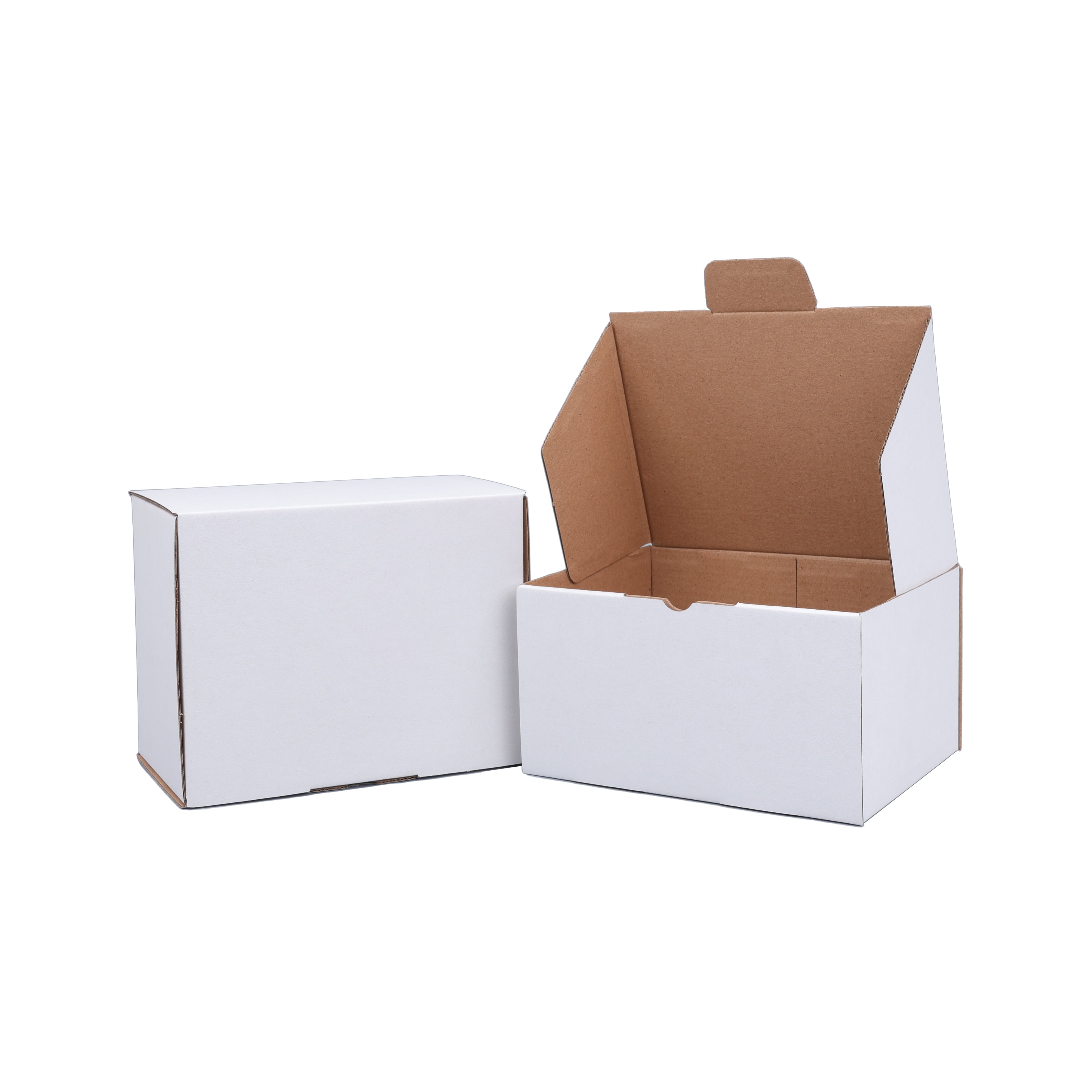 176 x 135 x 95mm Die cut White Mailing Box B117