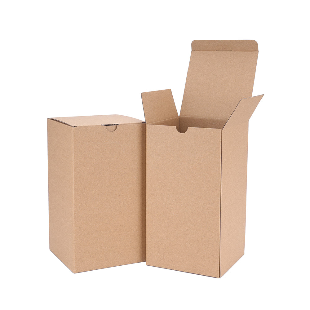 Candle Box 120 x 120 x 220mm Brown B429