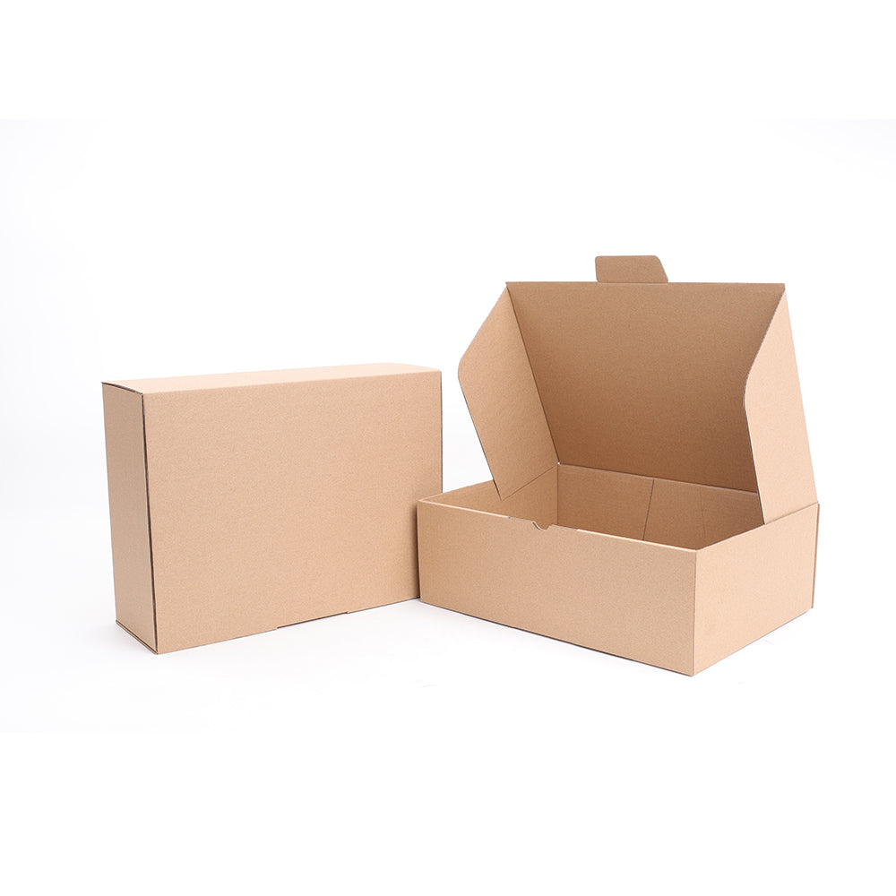 310 x 230 x 105mm A4 Die cut Brown Mailing Box B137