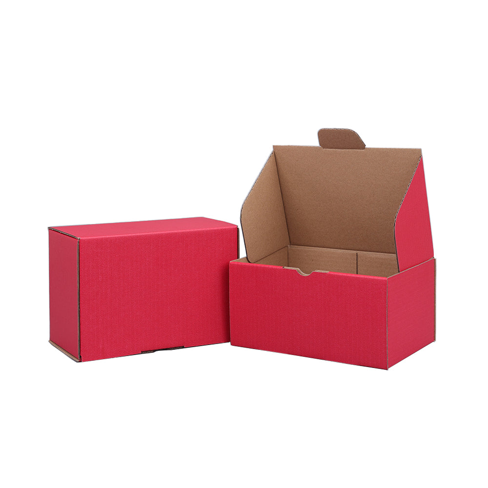 Red Mailing Box 150 x 100 x 75mm Die Cut B178
