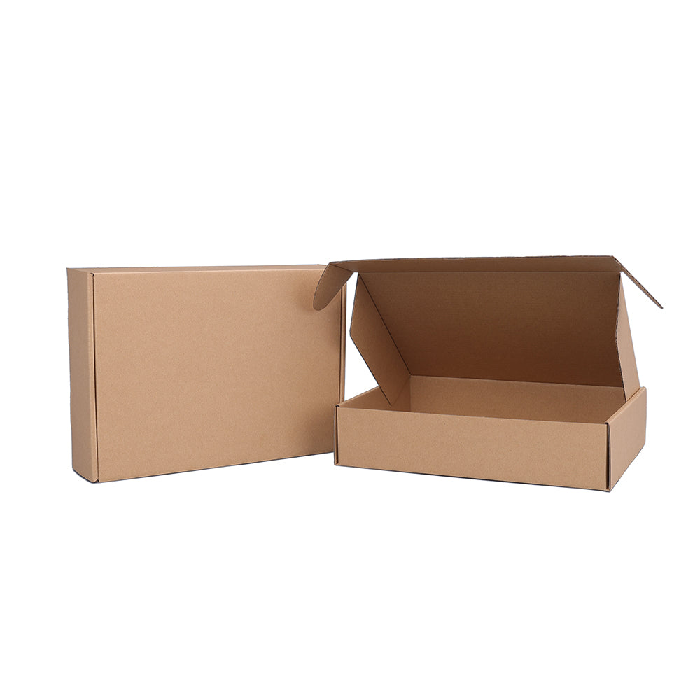 250 x 180 x 55mm Tuck Front Brown Mailing Box B123