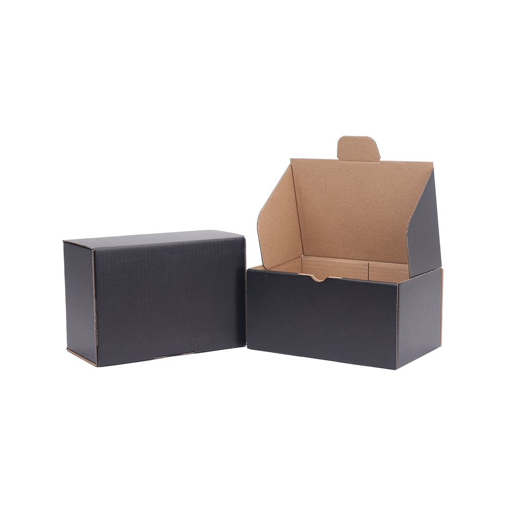 150 x 100 x 75mm Die Cut Black Mailing Box B54
