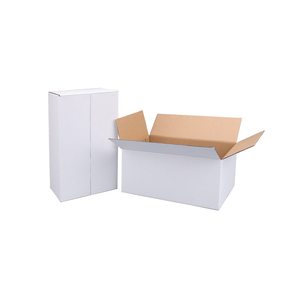 270 x 160 x 120mm Regular Slotted Mailing Box White B41