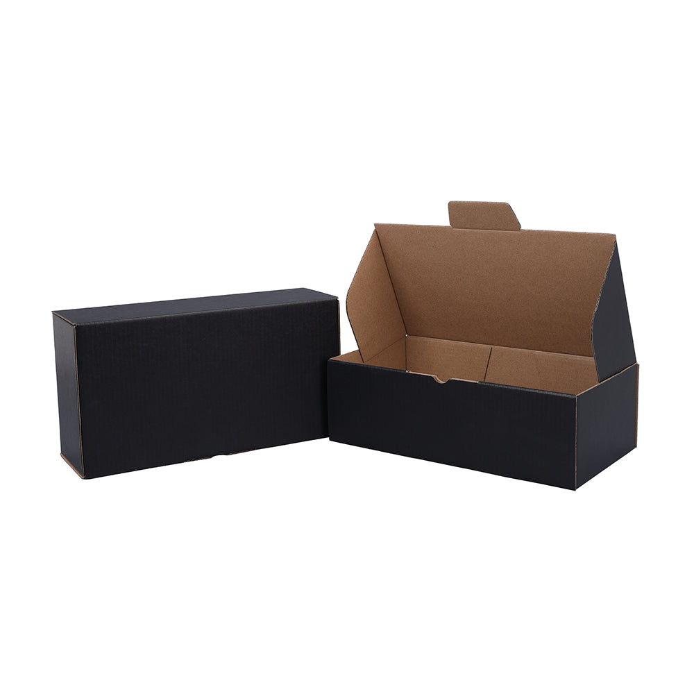 240 x 125 x 75mm Die cut Black Mailing Box B52