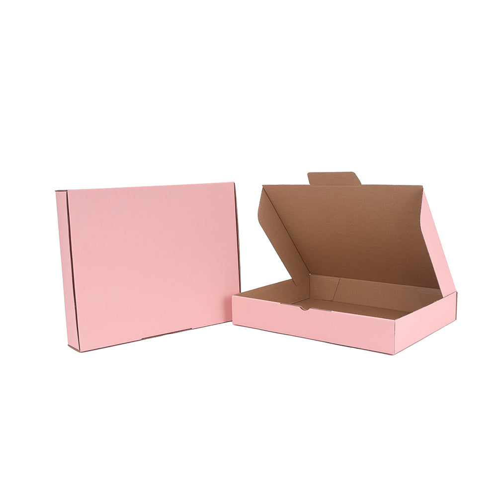 310 x 250 x 50mm Die cut Rose Pink Mailing Box B382