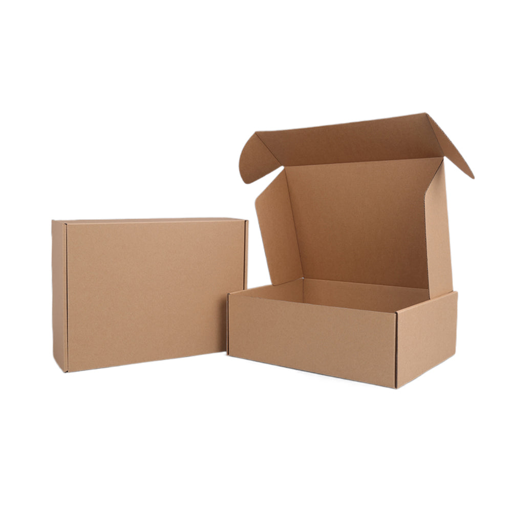310 x 230 x 105mm A4 Tuck Front Brown Mailing Box B394