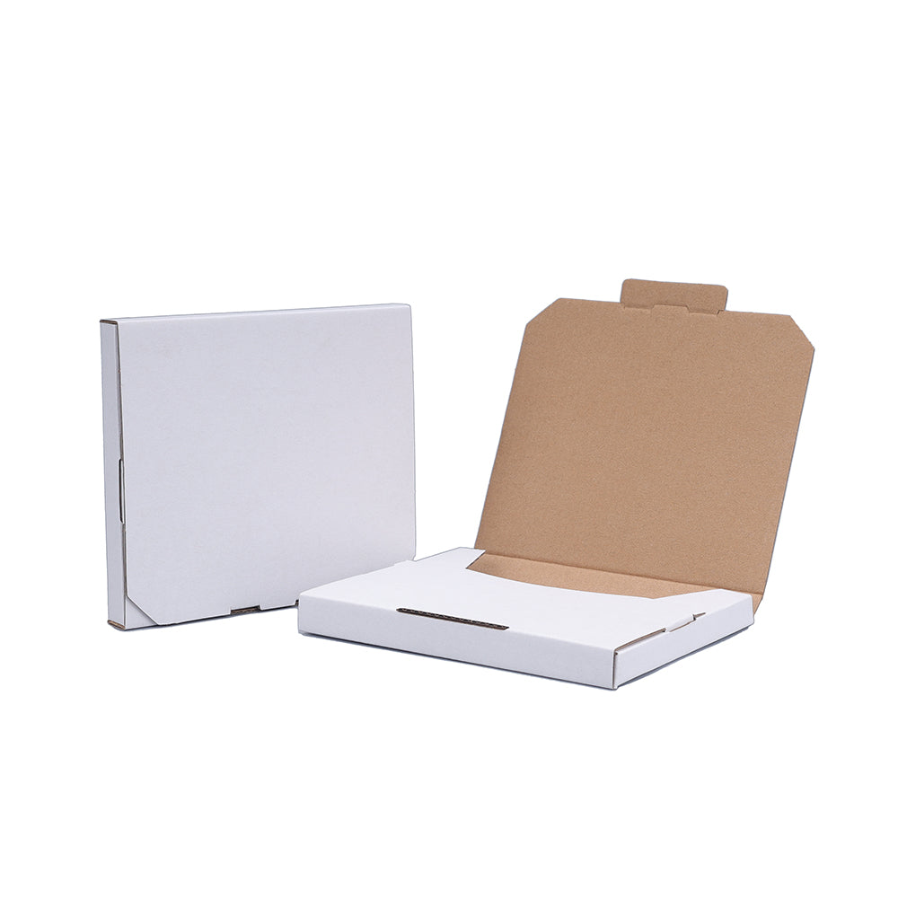 100PCS Mailing Box 152 x 132 x 16mm Superflat Rigid Mailer B1
