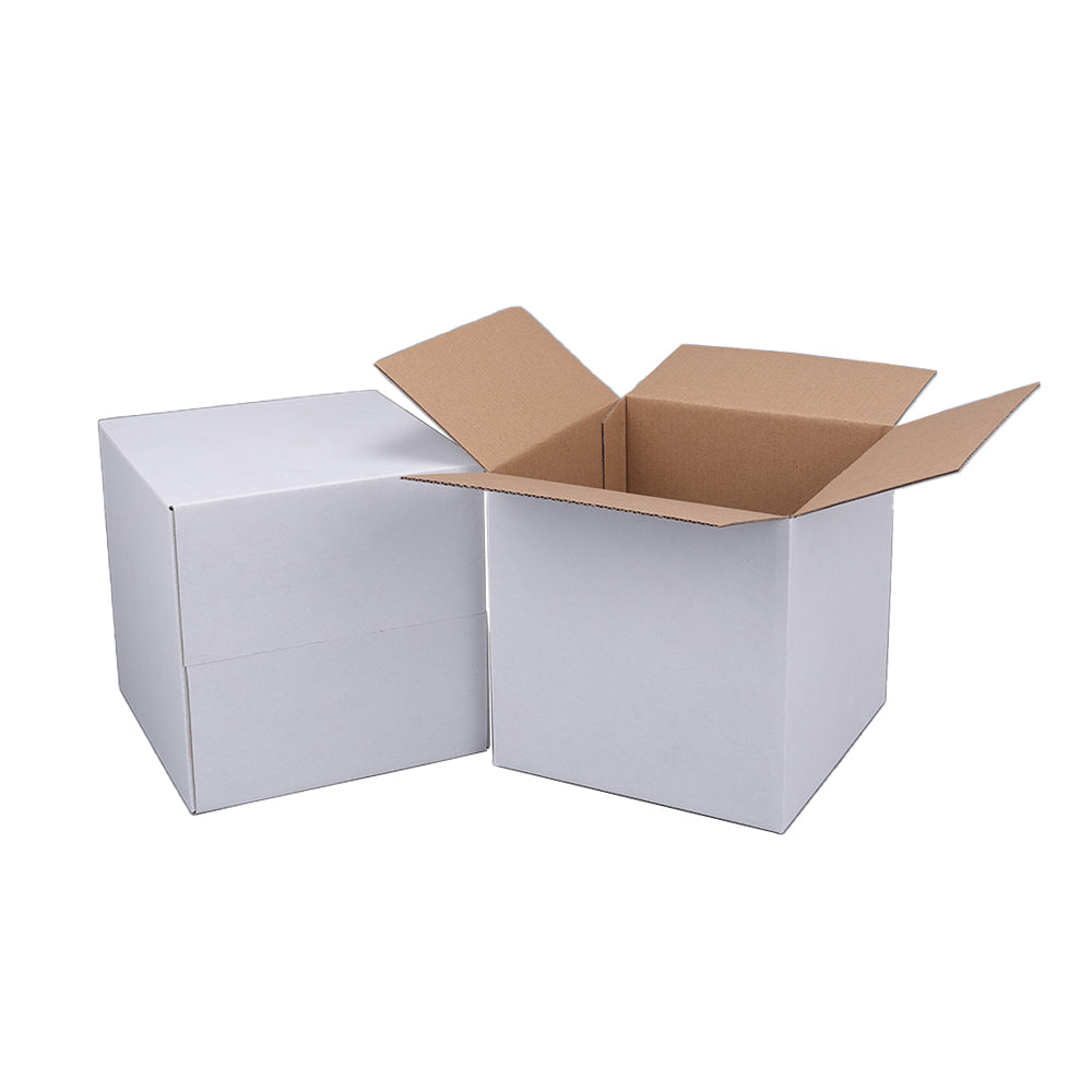 165 x 165 x 165mm Regular White Mailing Box B149