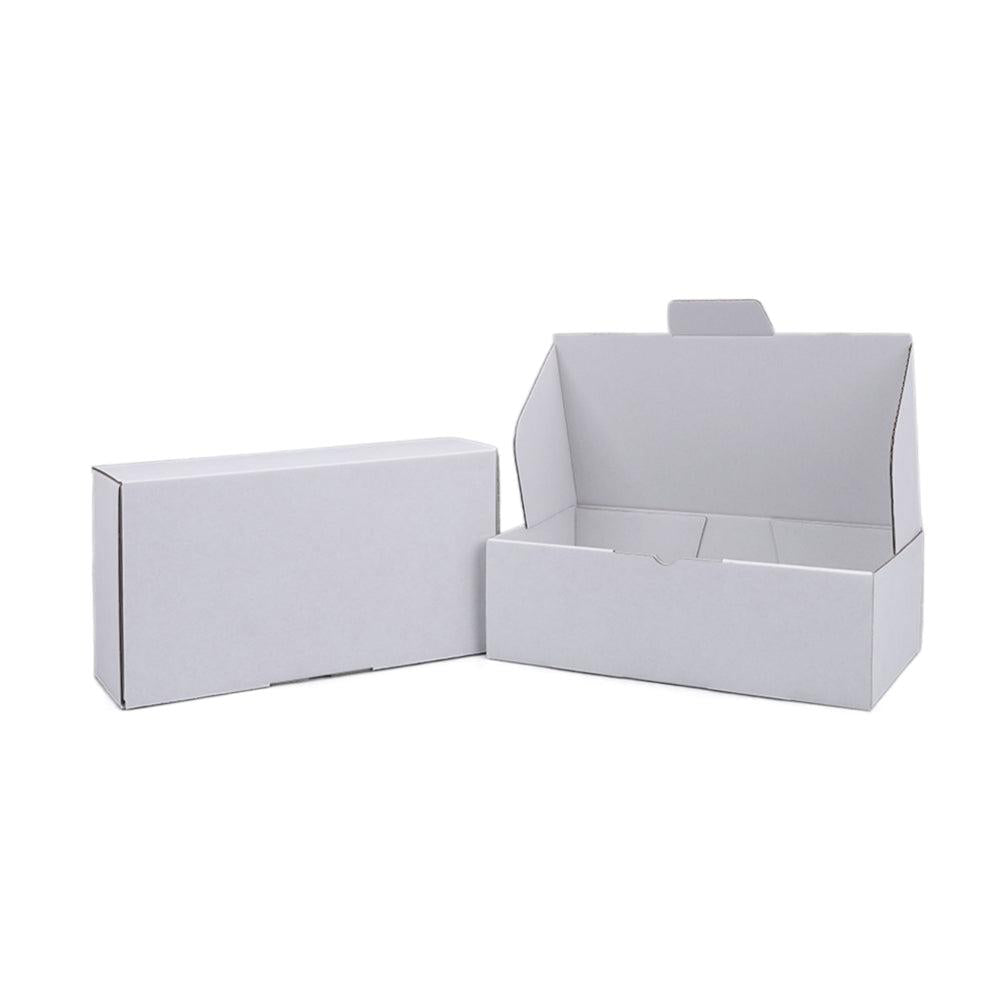 240 x 125 x 75mm Die cut Full White Mailing Box B288 x100pcs