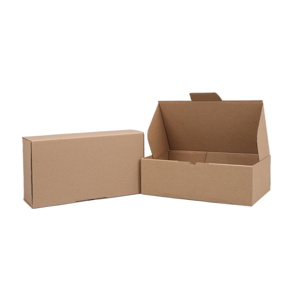 240 x 125 x 75mm Die cut Brown Mailing Box B66