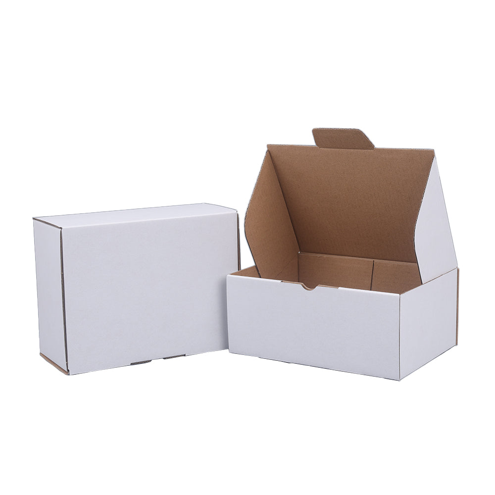 175 x 128 x 75mm Die cut White Mailing Box B180