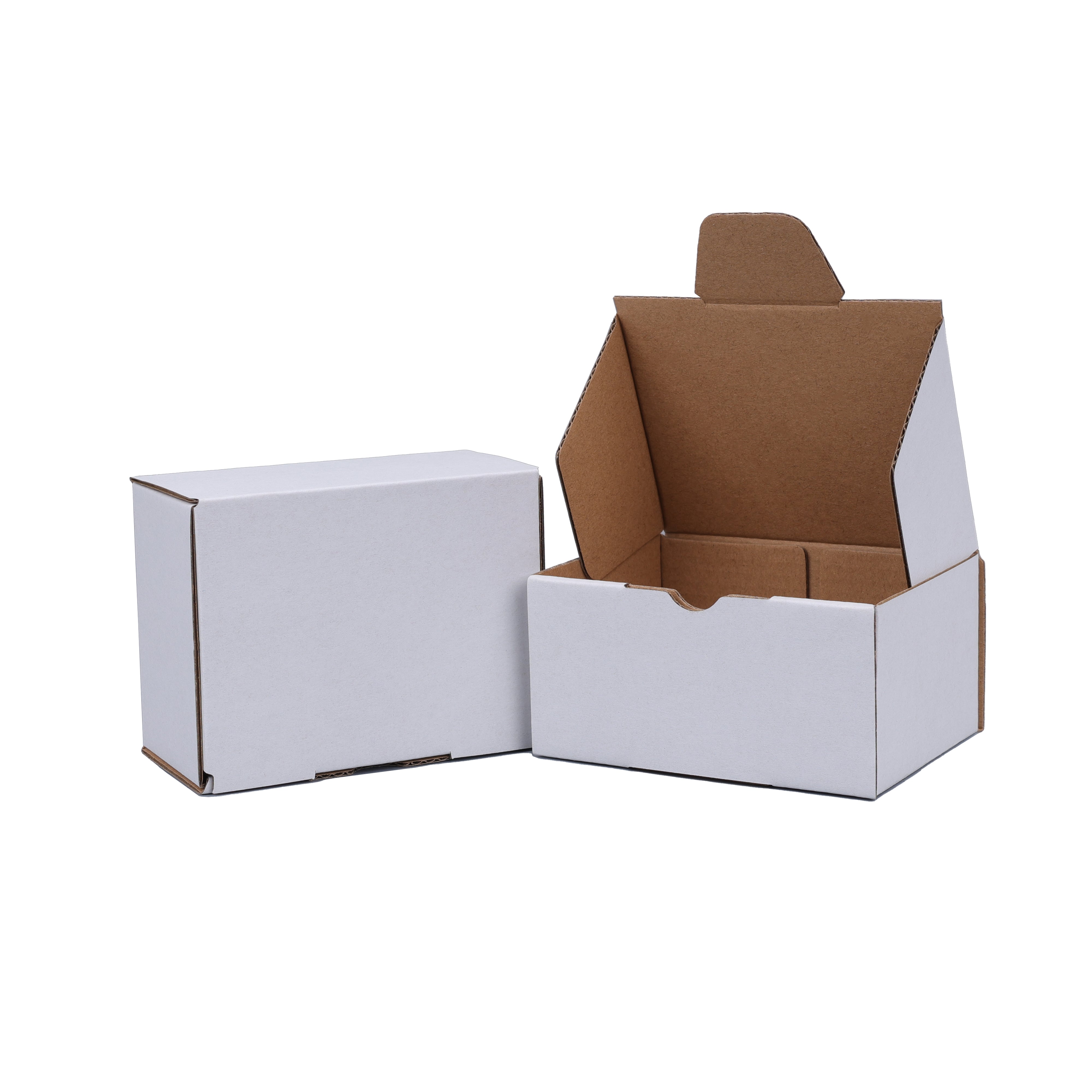 100 x 75 x 50mm Diecut Mailing Box White B110