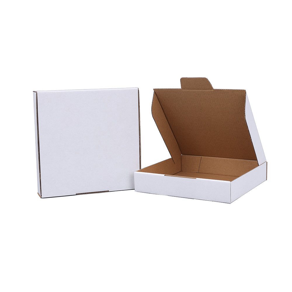 180 x 180 x 36mm Die cut White Mailing Box B131