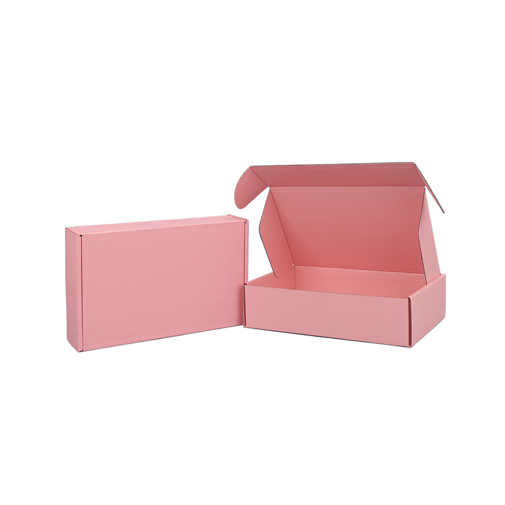 240 x 150 x 60mm Premium Tuck Full Rose Pink Mailing Box B358
