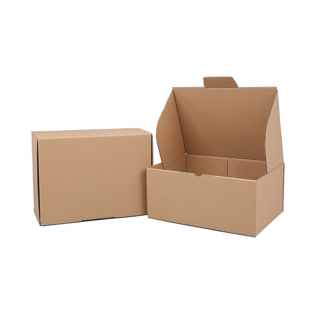 220 x 160 x 100mm A5 Die cut Brown Mailing Box B136