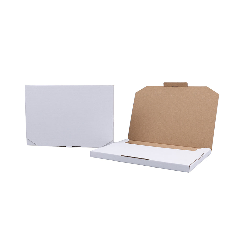 270 x 220 x 16mm Superflat White Postal Box B63