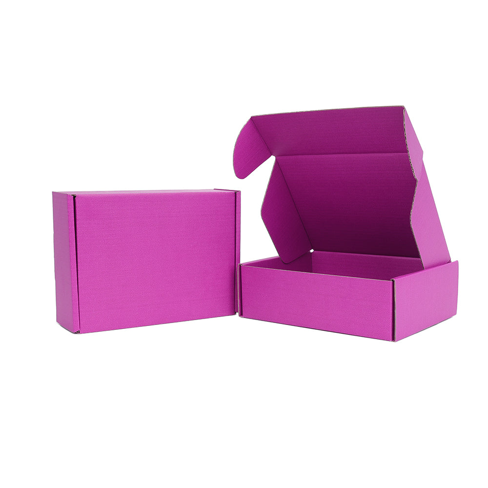 174 x 128 x 53mm Premium Tuck Full Purple Postal Box B265