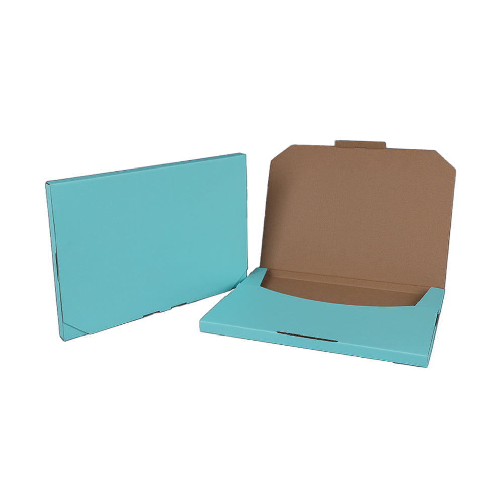 310 x 220 x 16mm A4 Superflat Mint Blue Postal Box B350