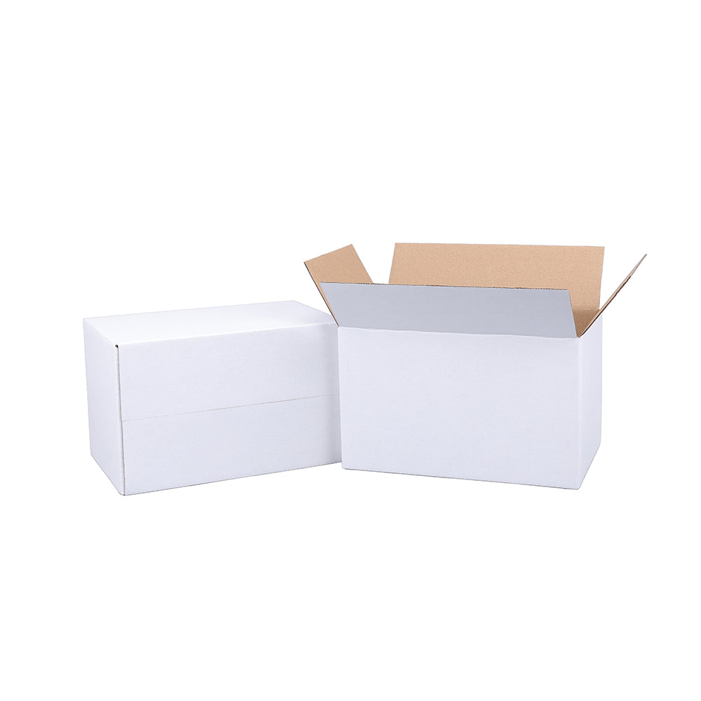 205 x 125 x 125mm Regular White Mailing Box B160