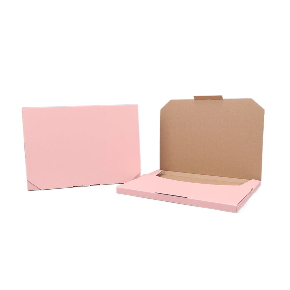 310 x 220 x 16mm A4 Superflat Rose Pink Postal Box B448