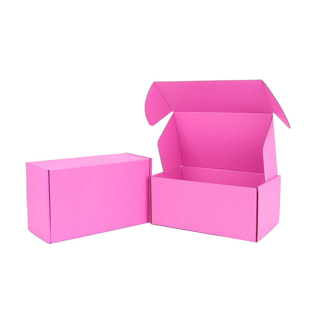 270 x 160 x 120mm Premium Tuck Full Hot Pink Mailing Box B264