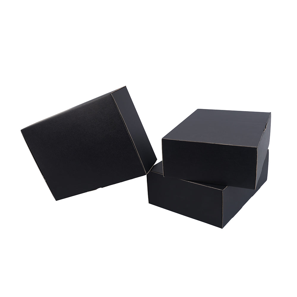 310 x 230 x 105mm A4 Die cut Double Black Mailing Box B237
