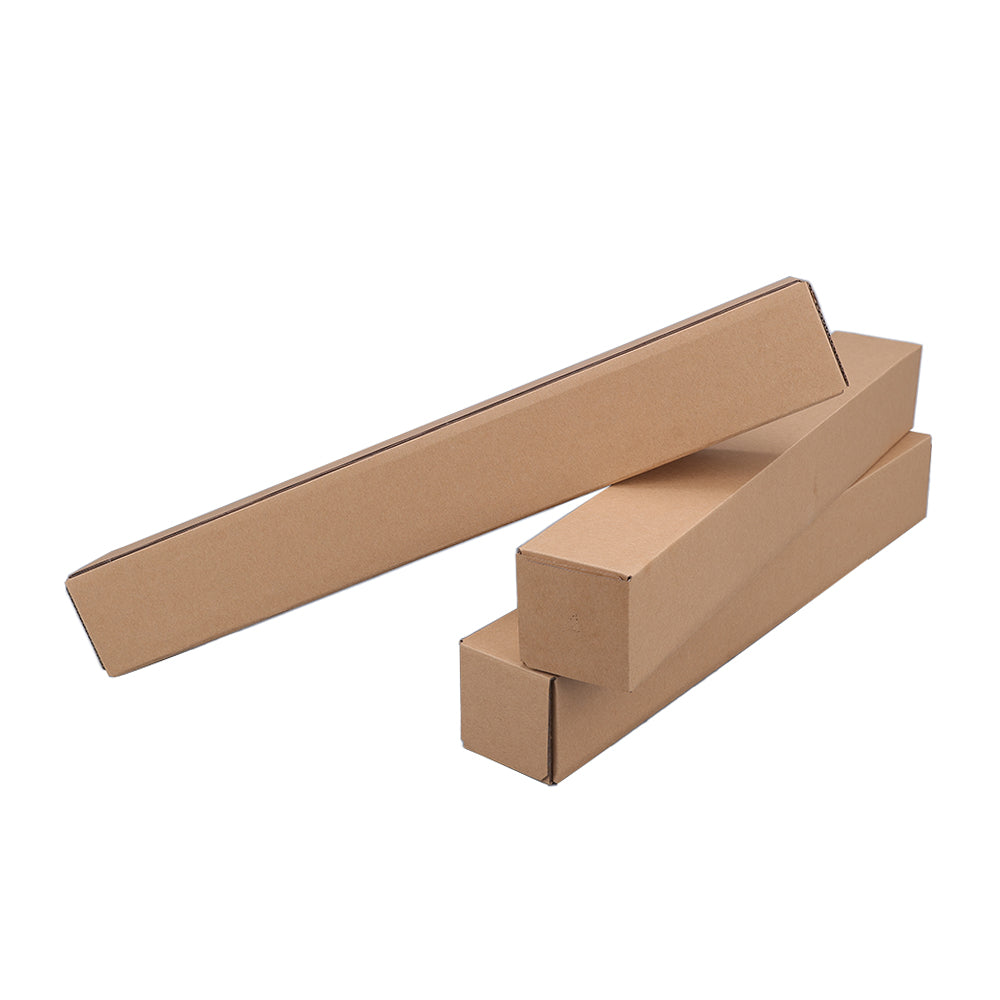 Long Brown Mailing Box 65 x 65 x 450mm Tube Replacement B87