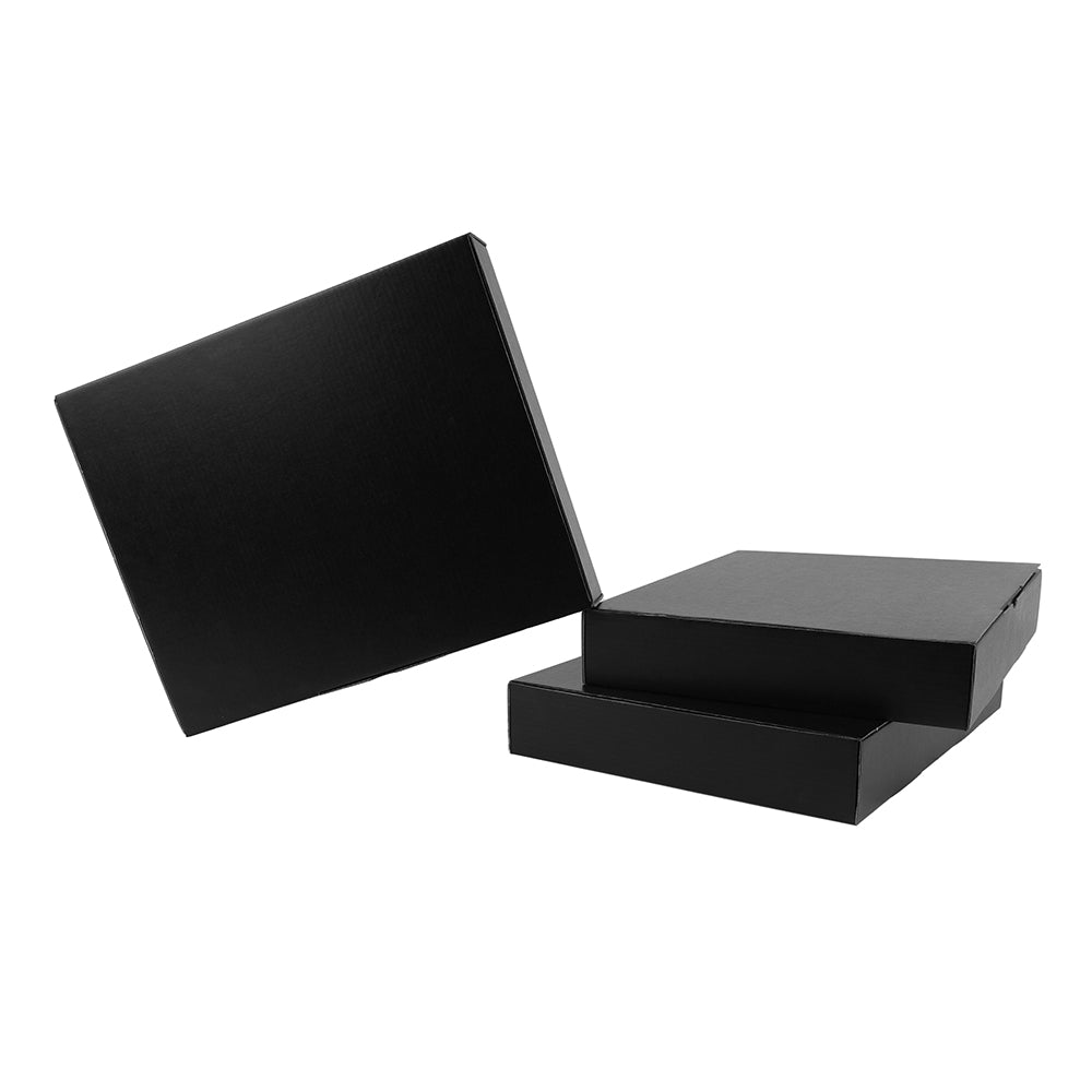 310 x 250 x 50mm A4 Die cut Black Mailing Box B383