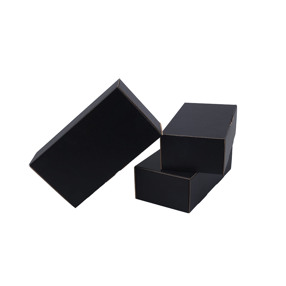 240 x 125 x 75mm Die cut Black Mailing Box B52