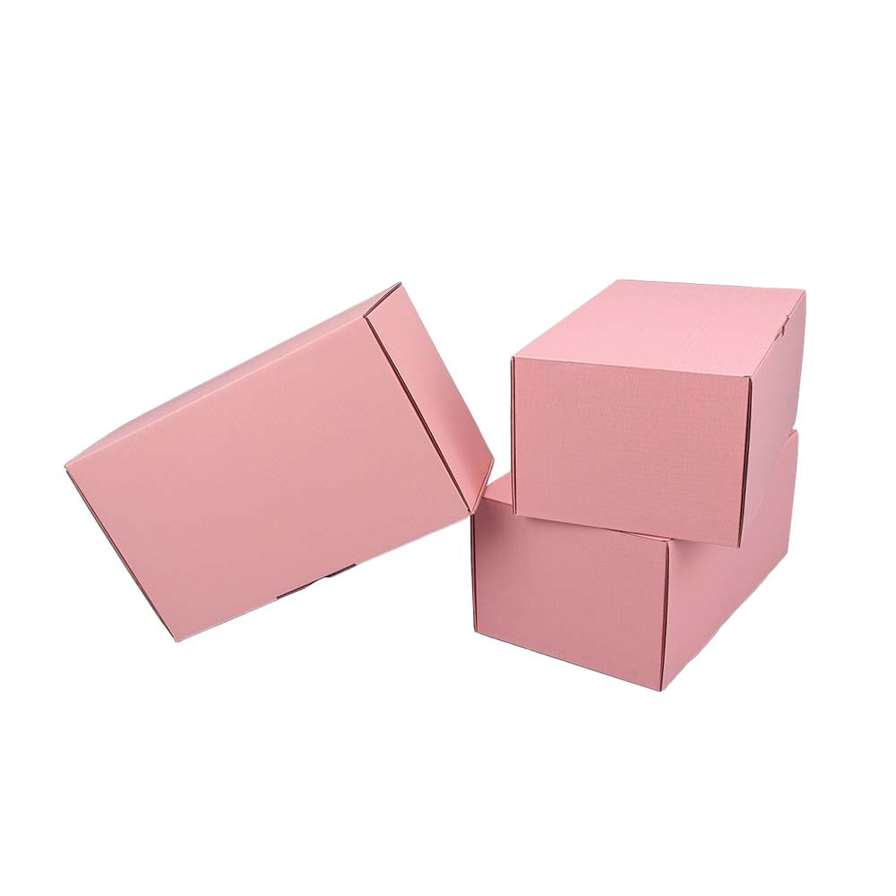 270 x 160 x 120mm Die cut Full Rose Pink Mailing Box B26