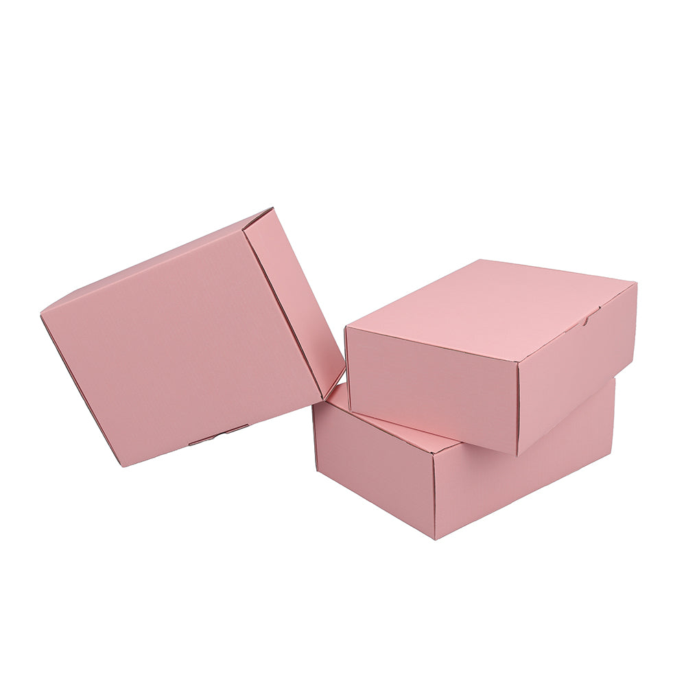 220 x 160 x 77mm A5 Die cut Full Rose Pink Mailing Box B23
