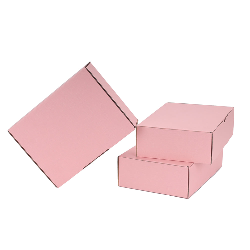 174 x 128 x 53mm Die Cut Rose Pink Mailing Box B282