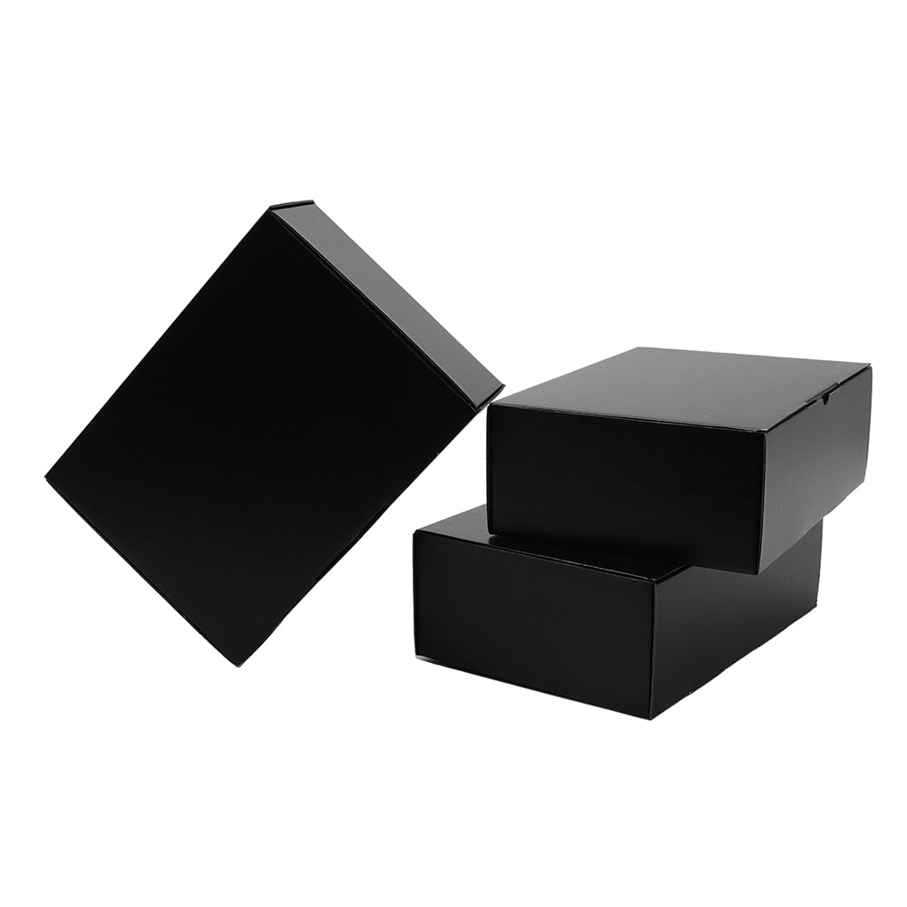 220 x 160 x 77mm A5 Diecut Full Black Mailing Box B236