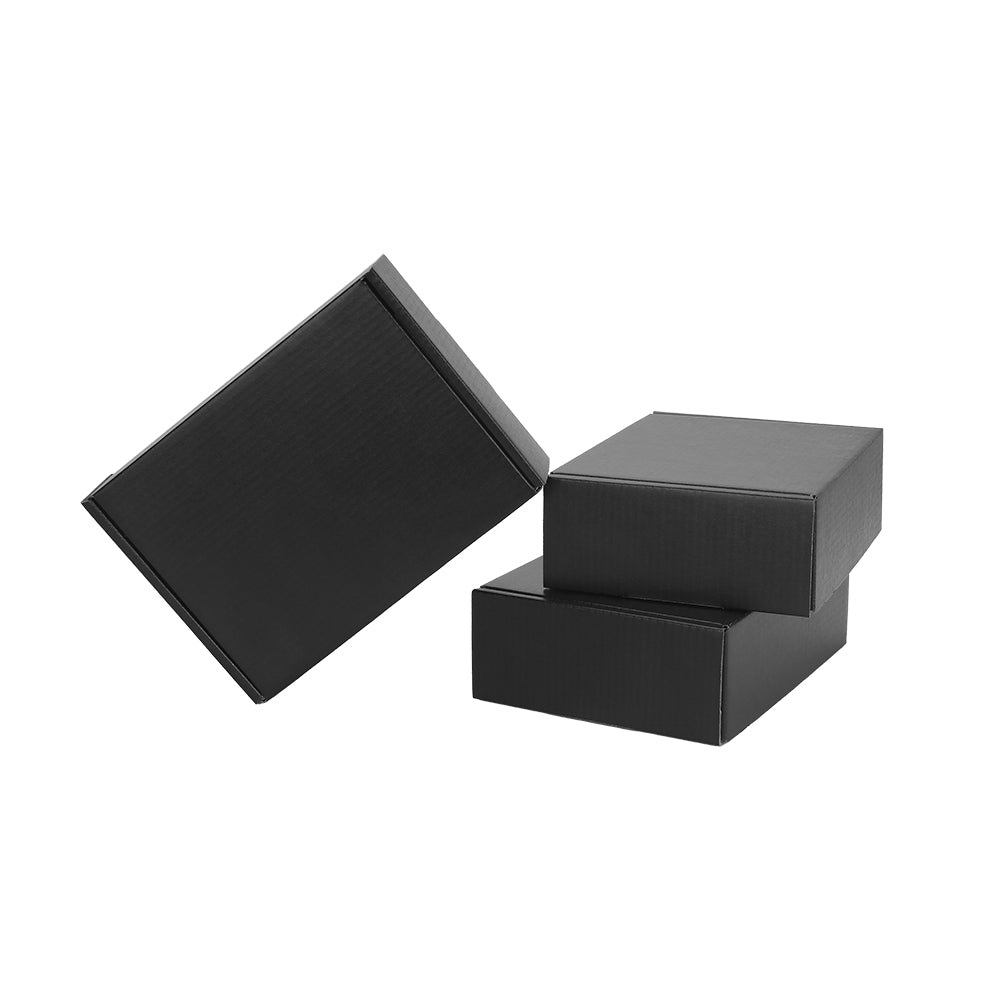 174 x 128 x 53mm Premium Tuck Full Black Mailing Box B191