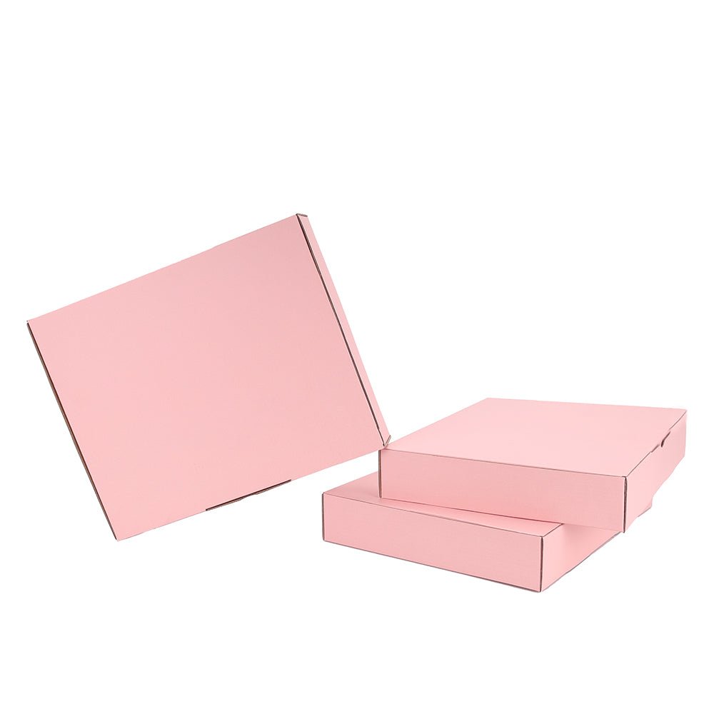 310 x 250 x 50mm Die cut Rose Pink Mailing Box B382
