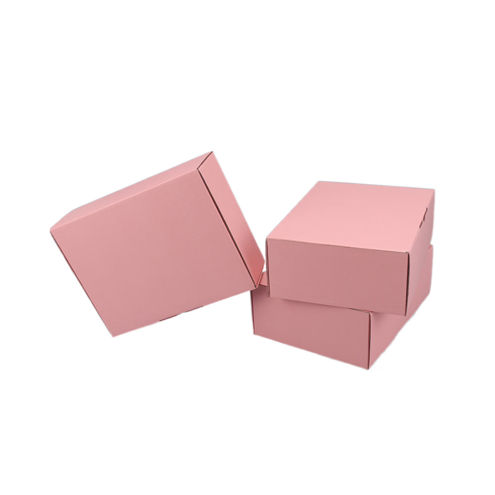 250 x 190 x 90mm Die cut Rose Pink Mailing Box B379