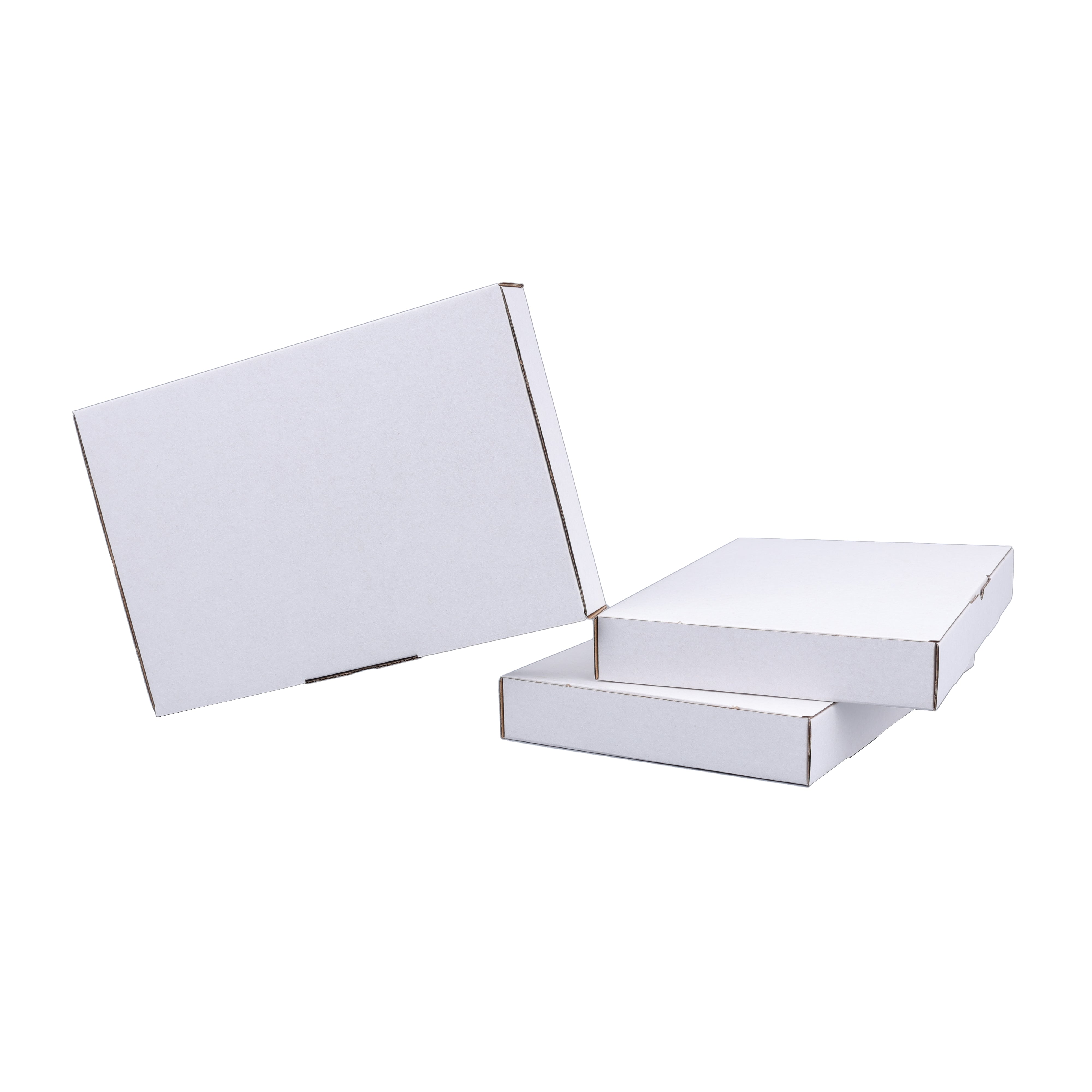 255 x 168 x 30mm Die cut White Mailing Box B132