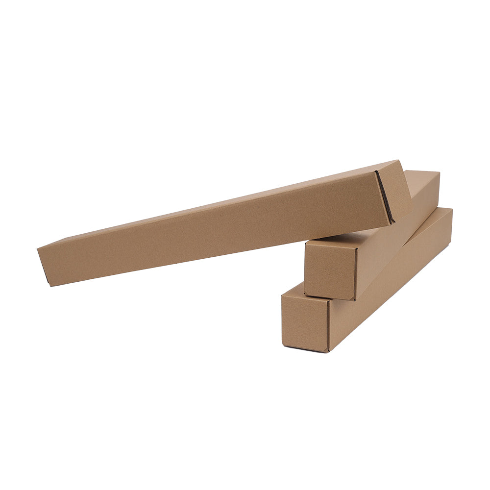 Long Brown Mailing Box 65 x 65 x 610mm Tube Replacement B88