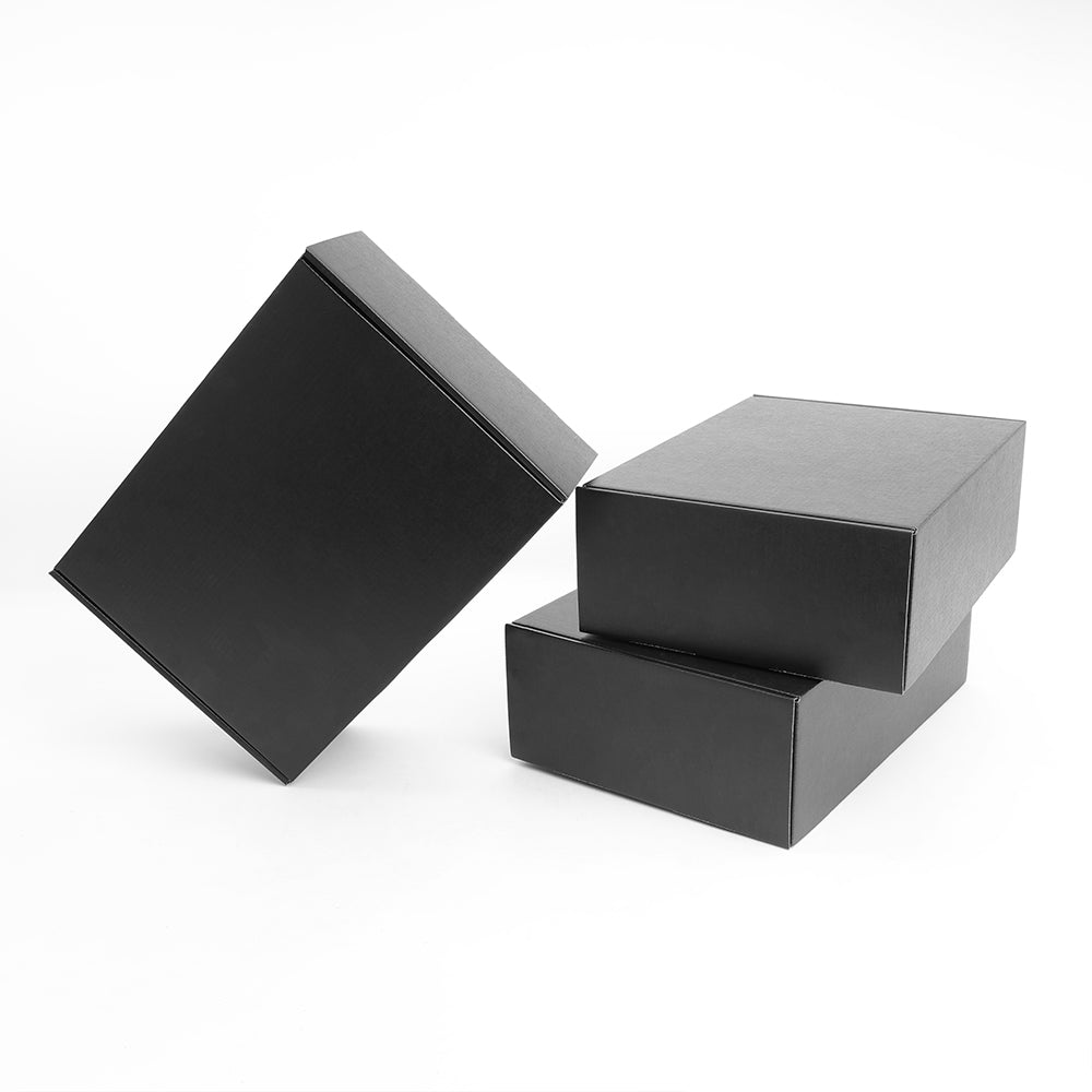 A4 Premium Tuck Full Black Mailing Box 310 x 230 x 105mm B196