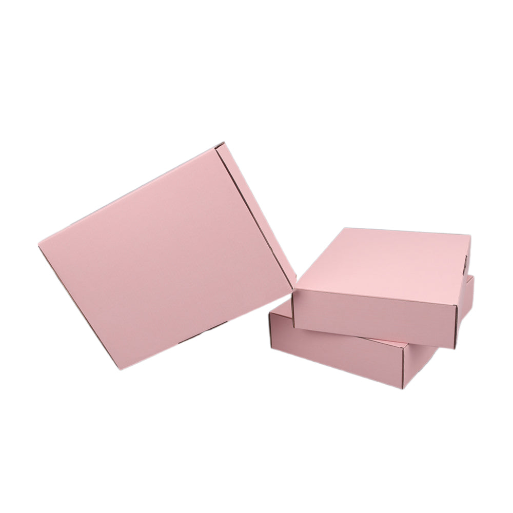 270 x 200 x 55mm Die cut Rose Pink Mailing Box B376