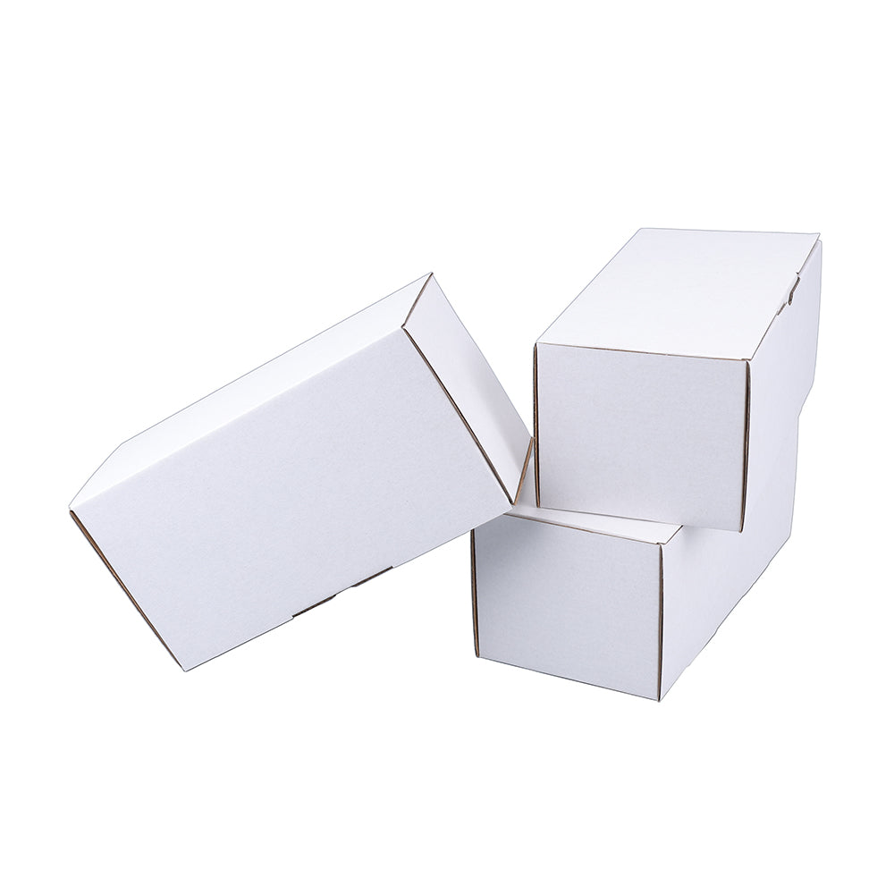220 x 110 x 95mm Die cut White Mailing Box B147