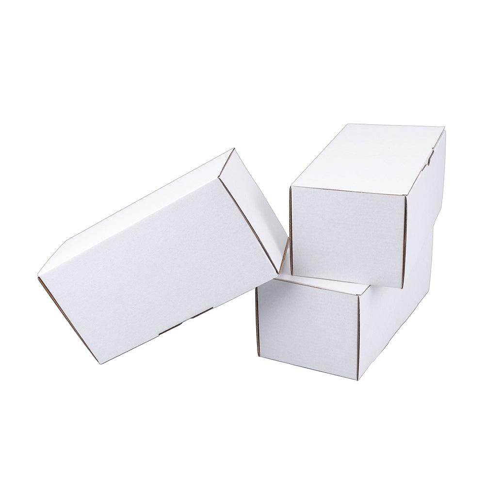 220 x 110 x 95mm Die cut White Mailing Box B147 x100pcs
