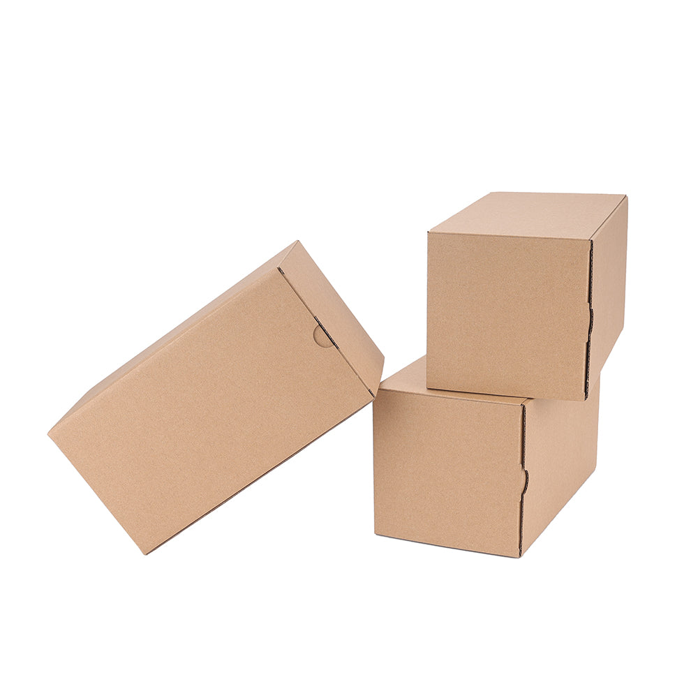 Candle Box 120 x 120 x 220mm Brown B429