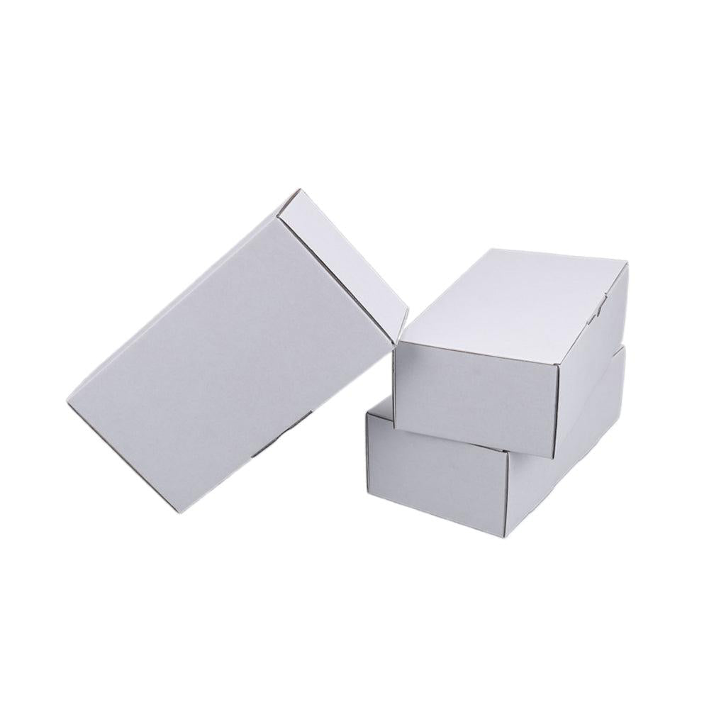 240 x 125 x 75mm Die cut Full White Mailing Box B288 x100pcs